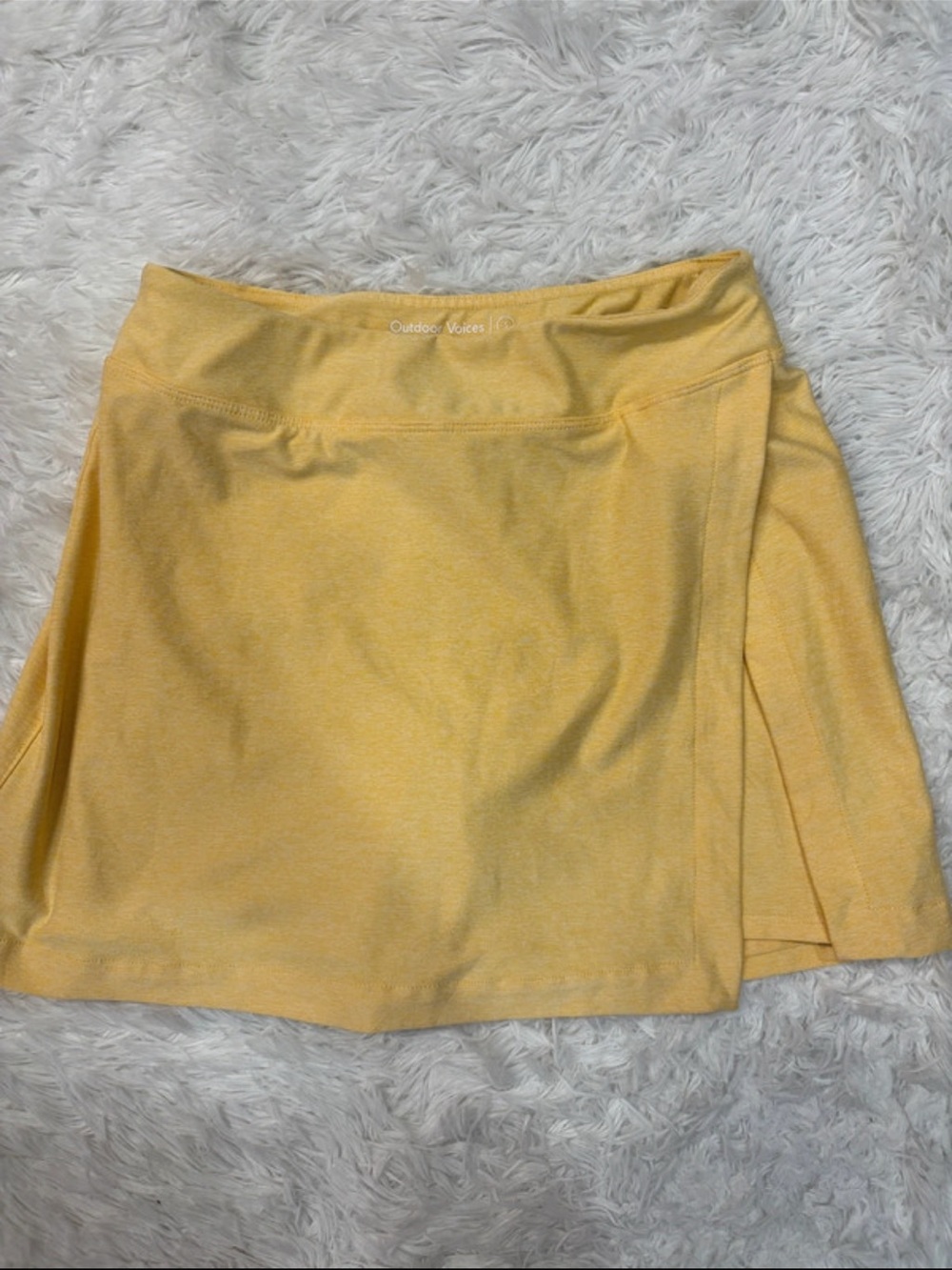 Outdoor Voices Yellow Skort - Women's Active Skirt